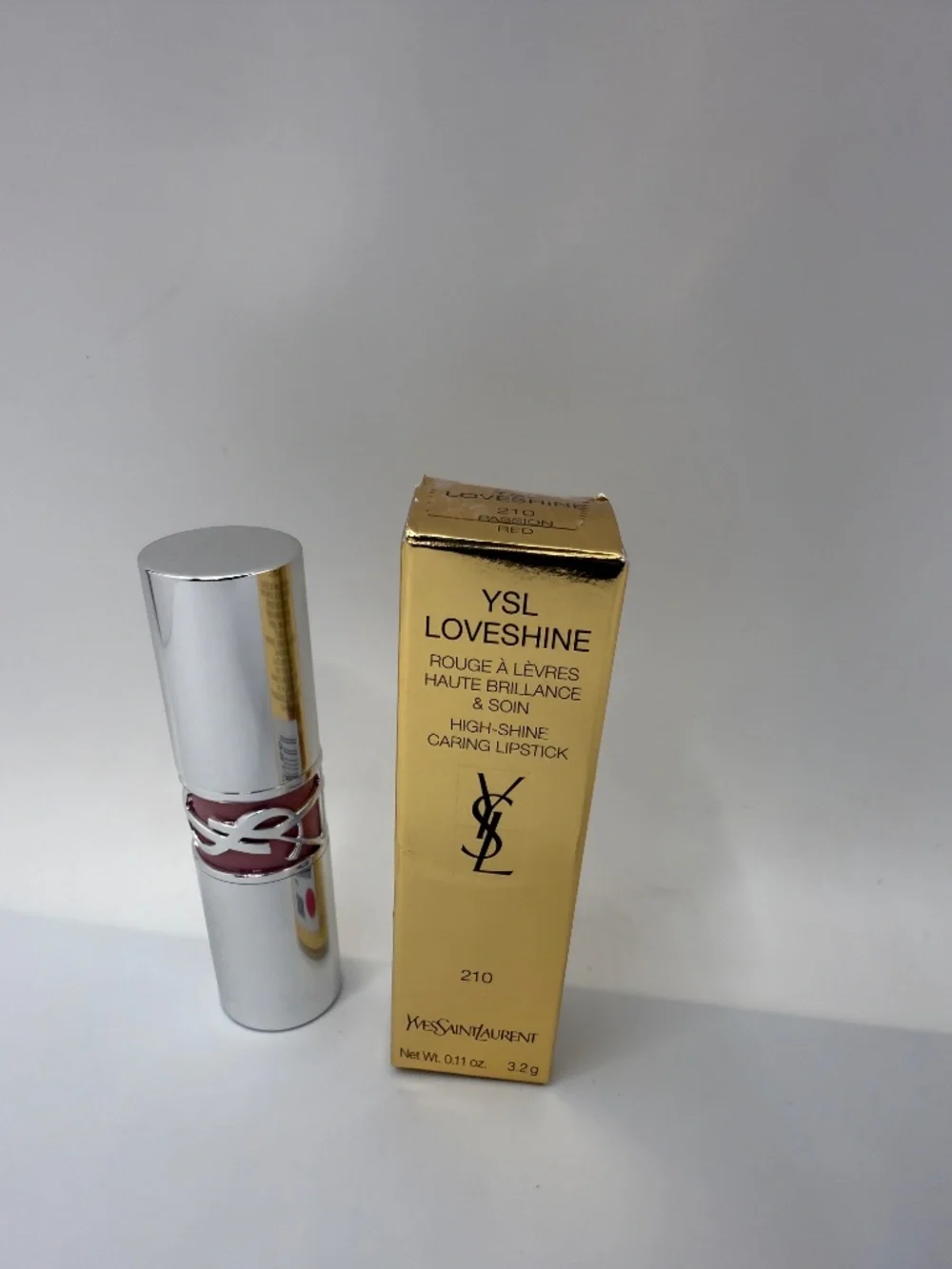 GORGEOUS NWB-YSL LOVESHINE HIGH SHINE CARING LIPSTICK! (MADE IN FRANCE)